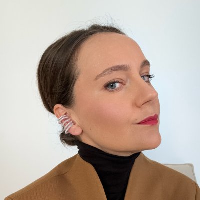 картинка Серьга-каффа "Жемчужинка"