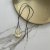 картинка Кулон на длинном шнурке "Gold zigzag"