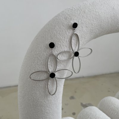 картинка Серьги "Big flowers"