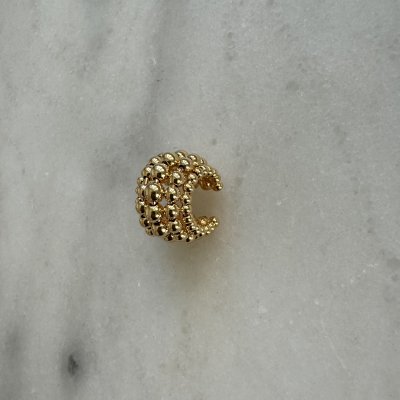 картинка Серьга-каффа-кольцо "Golden bead"