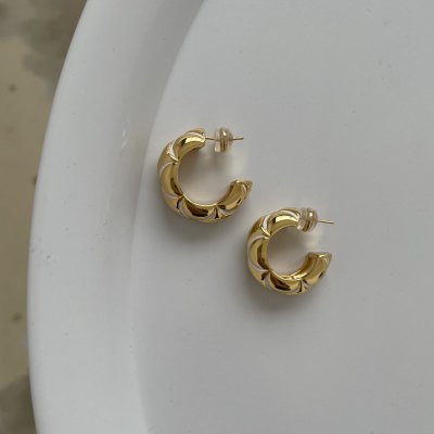 картинка Серьги "White and gold"