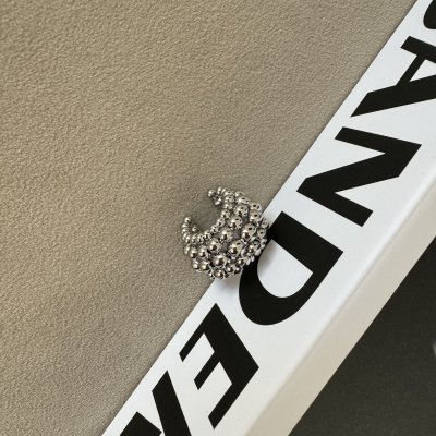 картинка Серьга-каффа-кольцо "Silver bead"