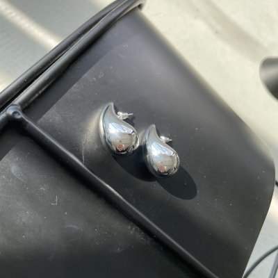 картинка Серьги "Silver comma"