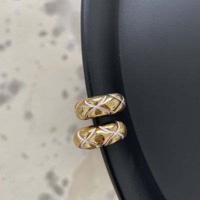 картинка Серьги "White and gold"