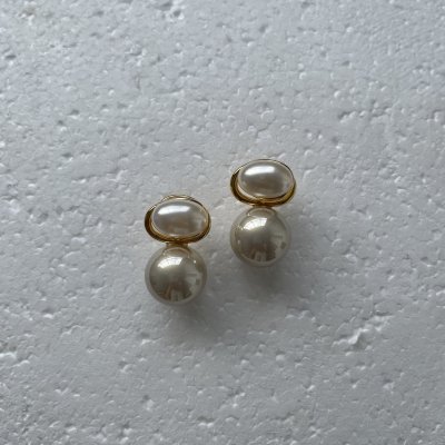 картинка Серьги "Жемчужный рай"