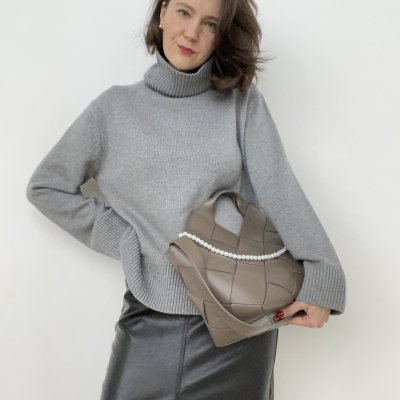 картинка Жемчужные бусы для сумки "Trendy"