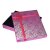 картинка Коробка подарочная под колье розовая с розовым узором
