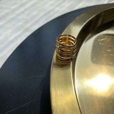 картинка Кольцо "Golden spiral"