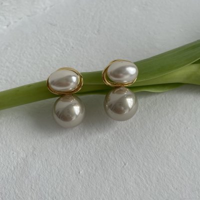 картинка Серьги "Жемчужный рай"